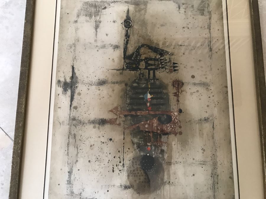 Johnny Gotthard Friedlaender (1912-1992) Hand Signed Limited Edition Lithograph 61 Of 95 Vintage 1963 [Photo 11]