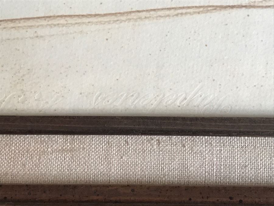 Original Hannes Rosenow Mid-Century Pen And Ink Sketch Sept. 1958 'St Maries De La Mer' Southern France Coast German Painter 1925-2000 [Photo 17]