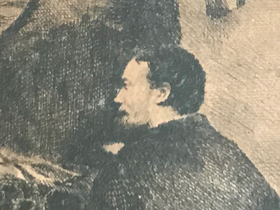 Maurice Bompard (1857-1936) Etching Un début à l'atelier [Photo 12]