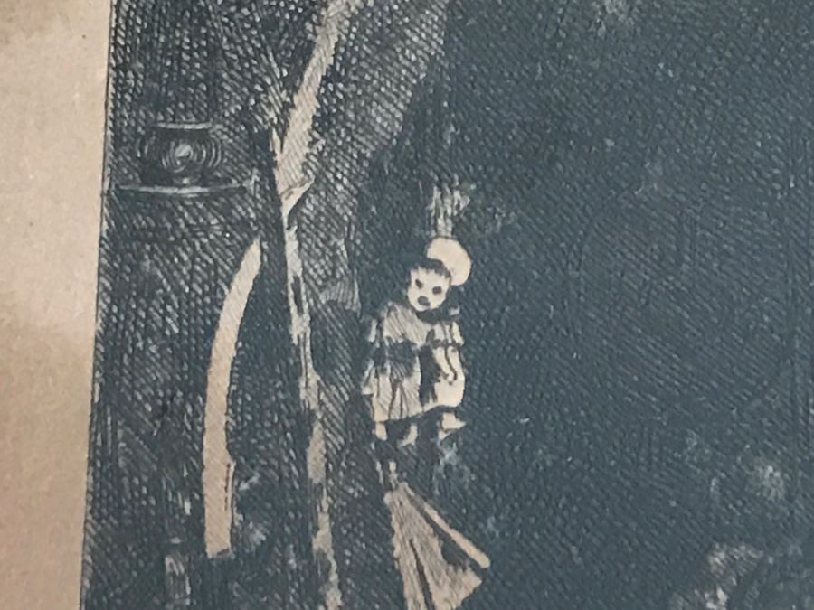 Maurice Bompard (1857-1936) Etching Un début à l'atelier [Photo 22]