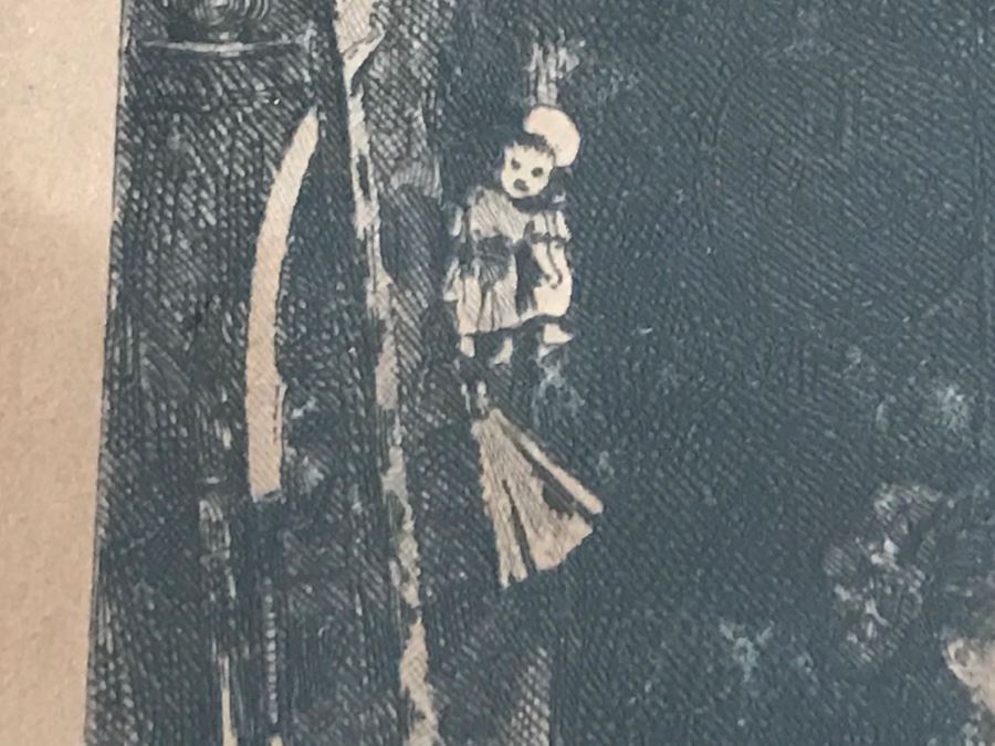 Maurice Bompard (1857-1936) Etching Un début à l'atelier [Photo 21]