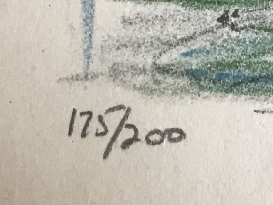 Framed Artwork Unknown Artist 175/200 [Photo 4]