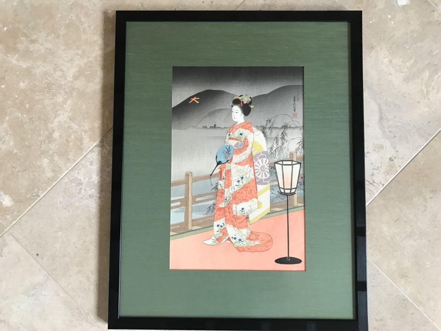 Vintage Japanese Woodblock Print [Photo 2]