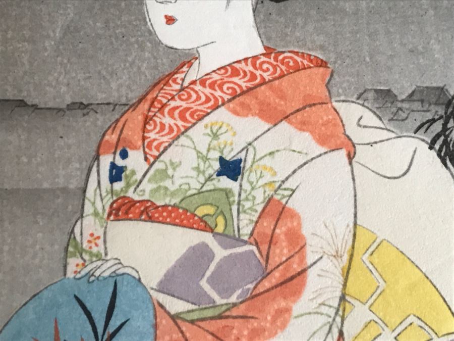 Vintage Japanese Woodblock Print [Photo 10]