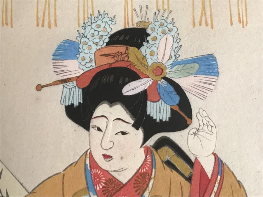 Vintage Japanese Woodblock Print [Photo 6]
