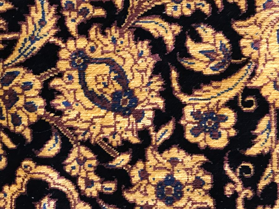 Stunning Very Finely Knotted Oriental Rug 100% Silk Signed 39' X 60' [Photo 10]