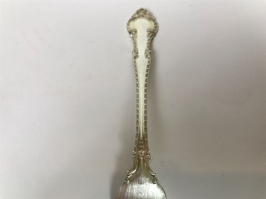 GORHAM English Gadroon Sterling Silver Flatware Set Apx Service For 8 With Gorham Silverware Chest - 1,735g Not Including Knives [Photo 16]