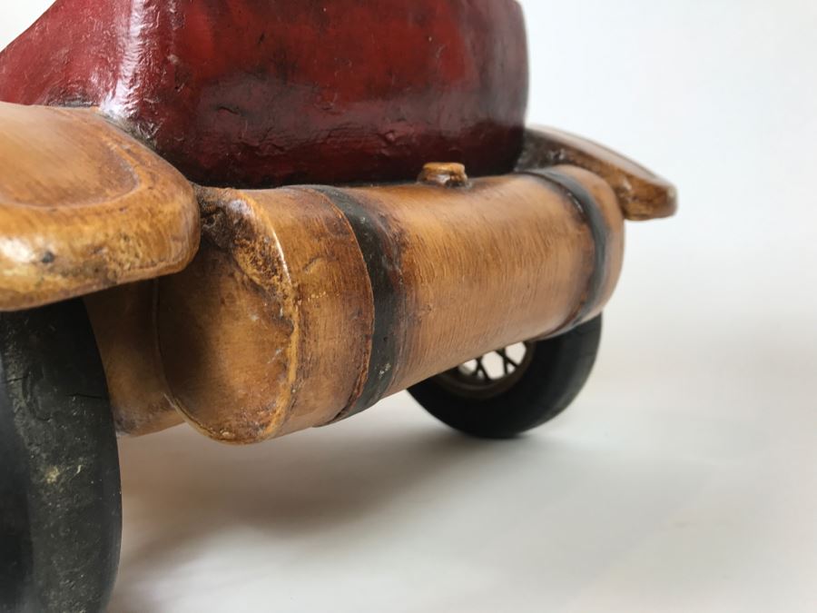 Large Decorative Antique 1913 Car Model With Driver [Photo 16]