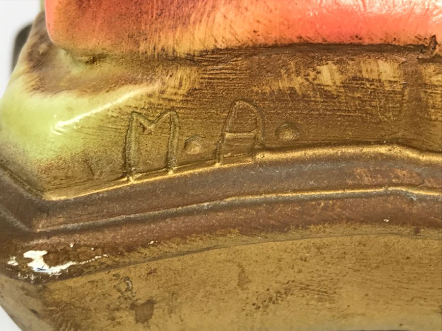 Vintage Plaster Jesus Figurine - Note Repair On Base Of Figurine [Photo 10]