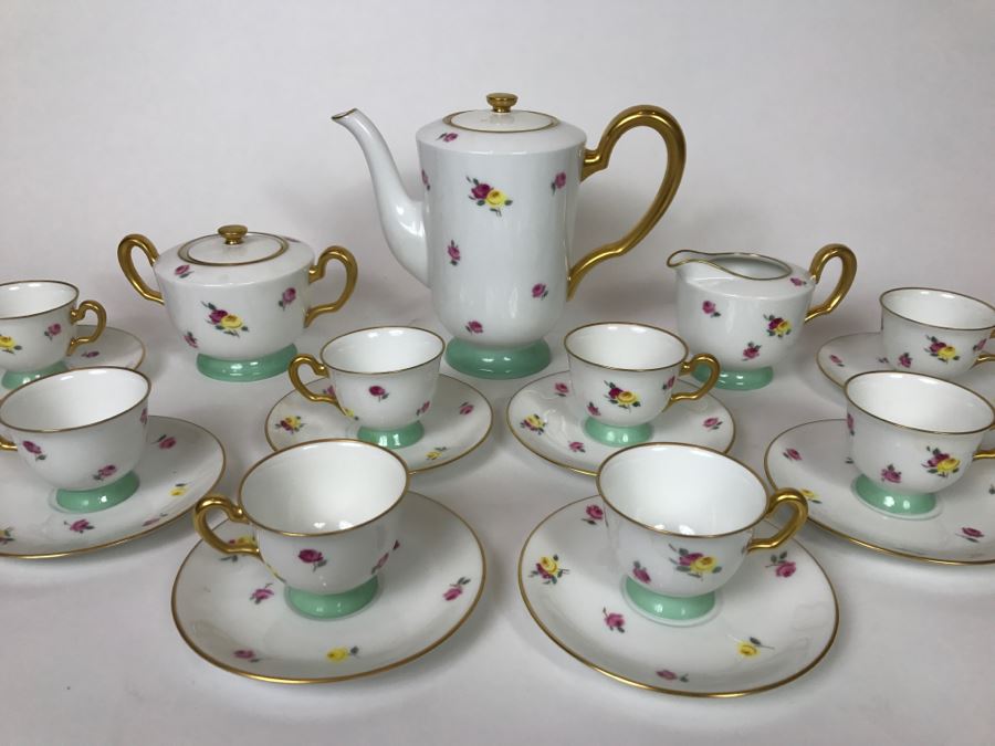 Vintage OAC Okura Japan China Set Coffee Service Apx 21 Pieces [Photo 2]
