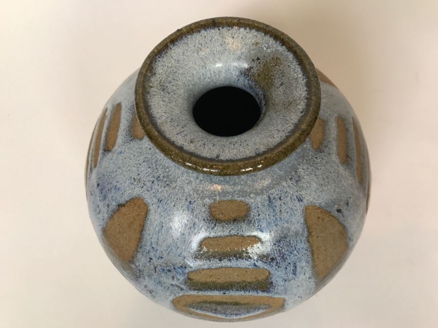 Vintage 1971 Mid-Century Pottery Vessel Signed Stephens [Photo 7]