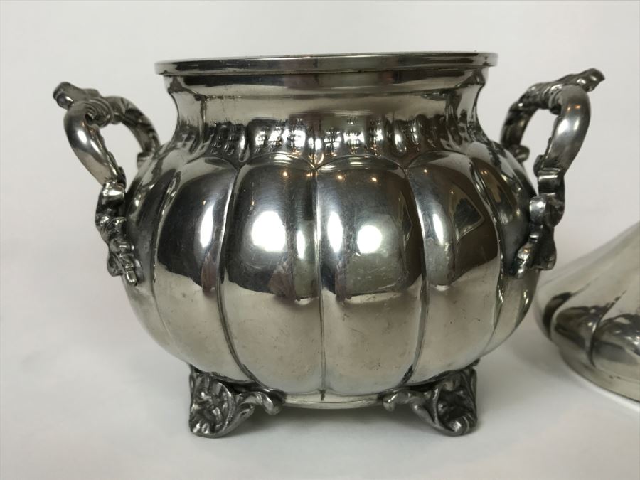 Vintage Peltro Ambrosiano Footed Covered Bowl [Photo 7]