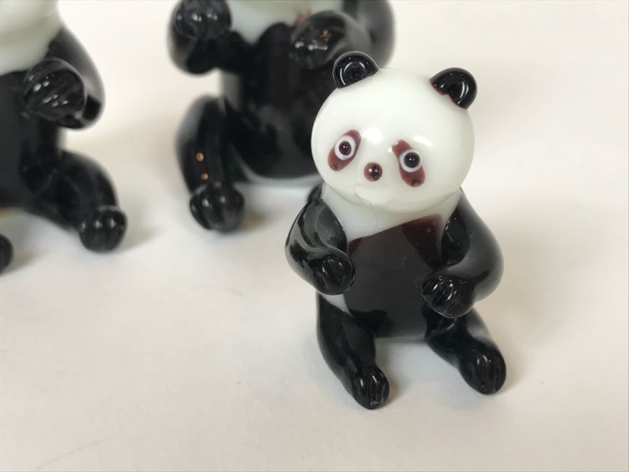 Miniature Glass Panda Figurines [Photo 9]