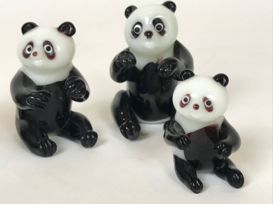 Miniature Glass Panda Figurines [Photo 5]