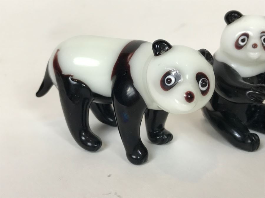 Miniature Glass Panda Figurines [Photo 3]