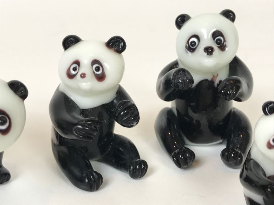 Miniature Glass Panda Figurines [Photo 4]
