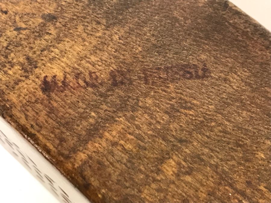 Carved Rabbit Wooden Russian Trinket Box [Photo 11]