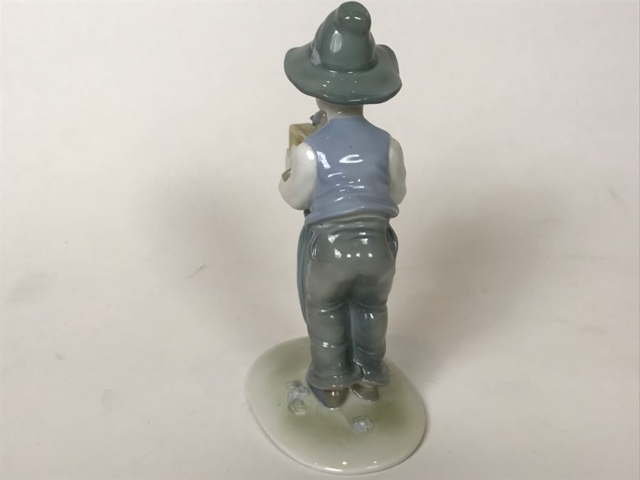 Vintage Metzler & Ortloff German Porcelain Boy With Bird Figurine [Photo 7]
