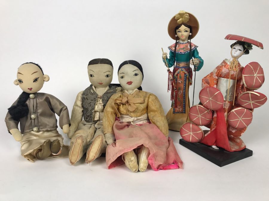 Vintage Asian Doll Collection