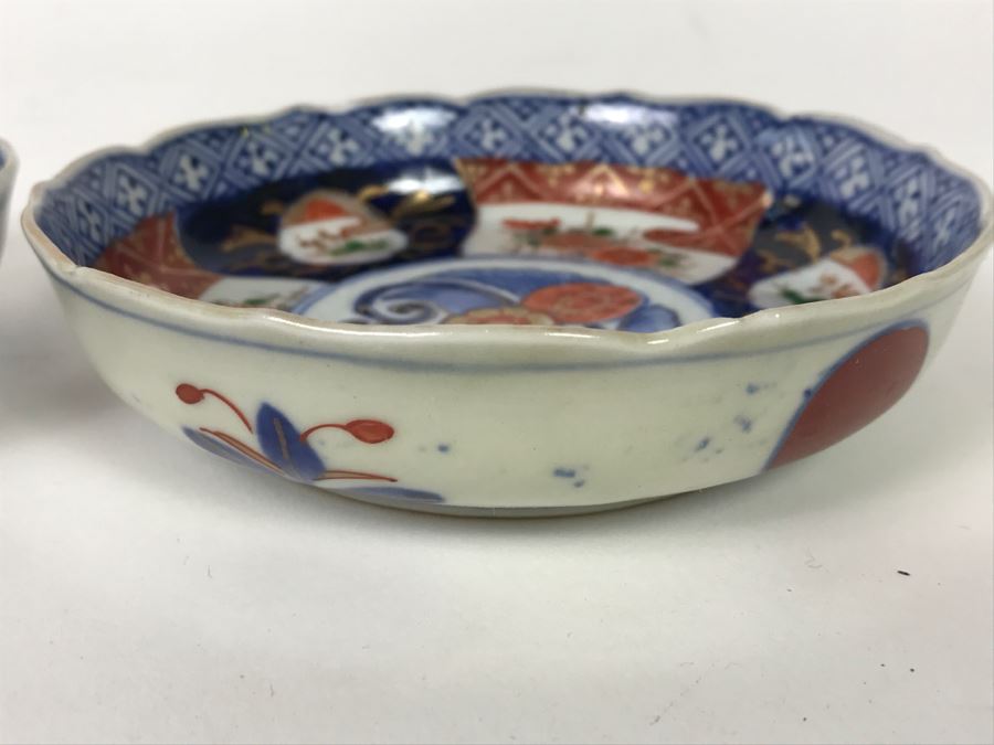 Pair Of Small Japanese Imari Porcelain Bowls [Photo 6]