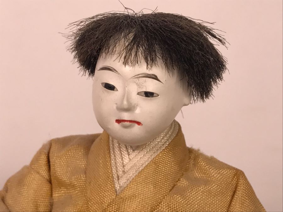 Pair Of Handmade Japanese Dolls [Photo 3]
