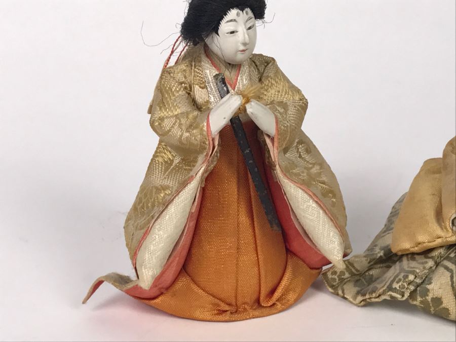 Pair Of Handmade Japanese Dolls [Photo 7]