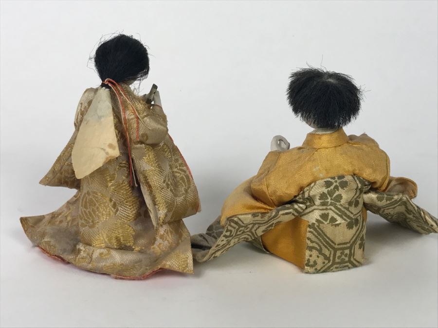 Pair Of Handmade Japanese Dolls [Photo 12]