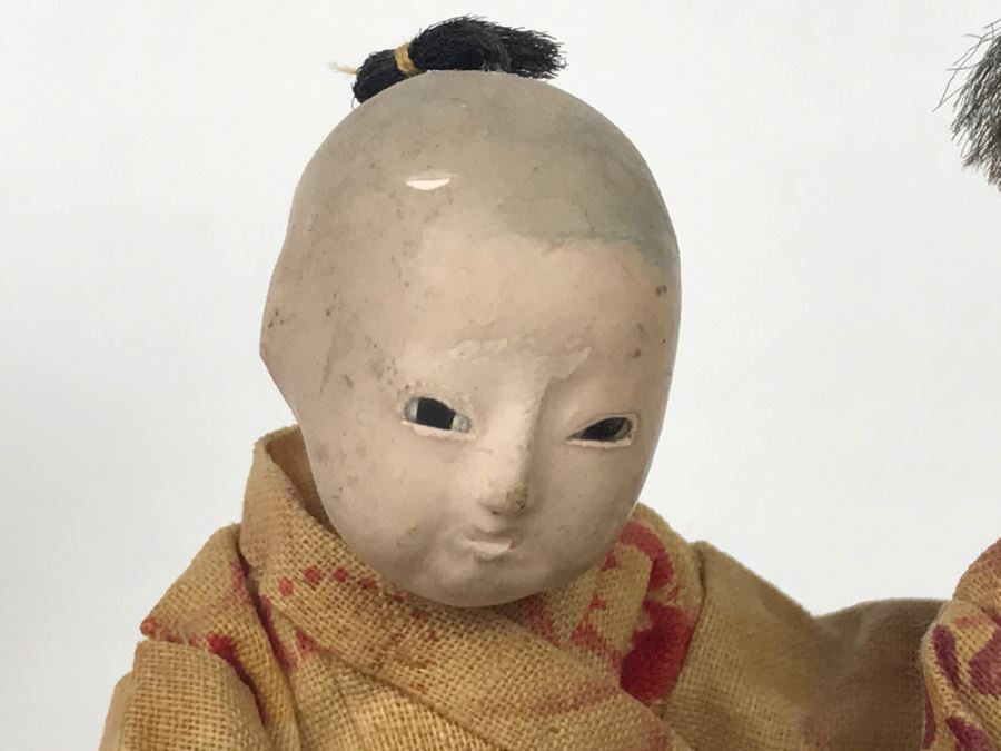 Pair Of Small Japanese Dolls [Photo 5]