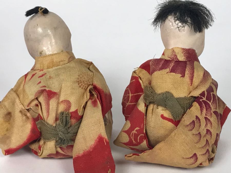 Pair Of Small Japanese Dolls [Photo 6]