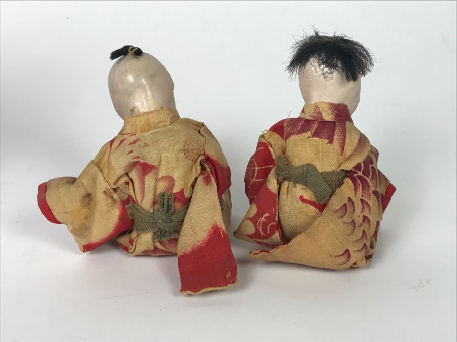 Pair Of Small Japanese Dolls [Photo 7]