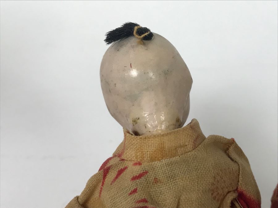 Pair Of Small Japanese Dolls [Photo 8]