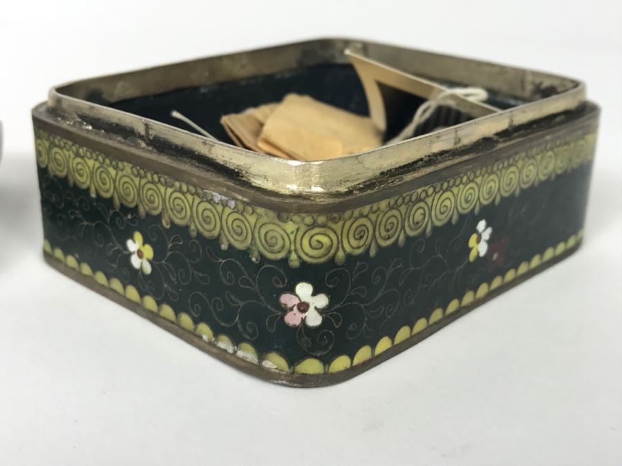 Small Cloisonne Trinket Box [Photo 6]
