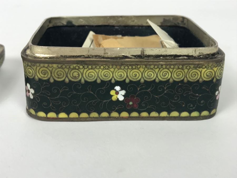 Small Cloisonne Trinket Box [Photo 5]