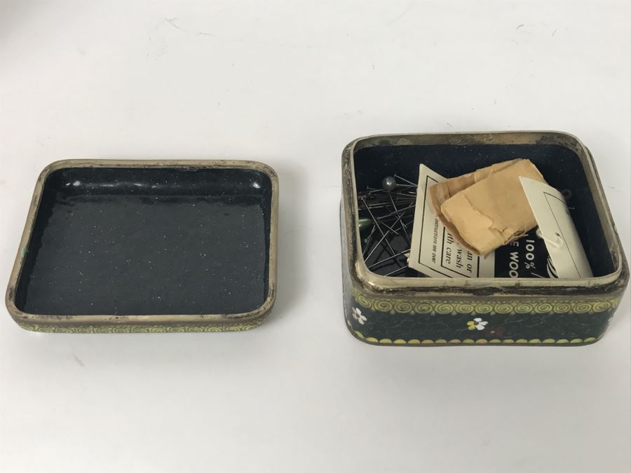 Small Cloisonne Trinket Box [Photo 4]