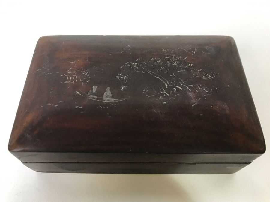 Pair Of Vintage Lacquer Boxes [Photo 6]