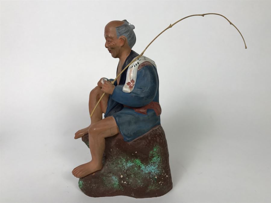 Hakata Urasaki Style Doll Japan Fisherman [Photo 6]