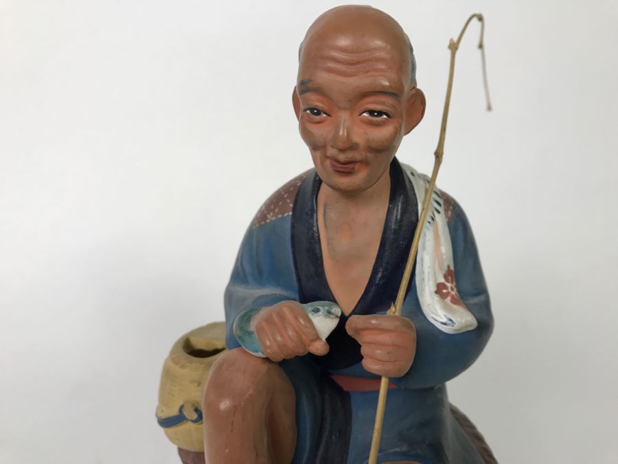 Hakata Urasaki Style Doll Japan Fisherman [Photo 3]