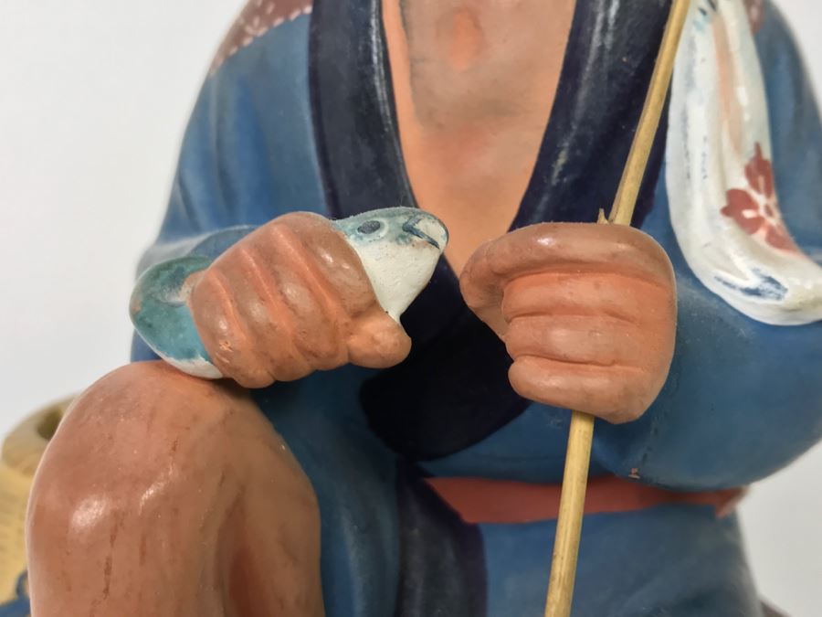 Hakata Urasaki Style Doll Japan Fisherman [Photo 5]