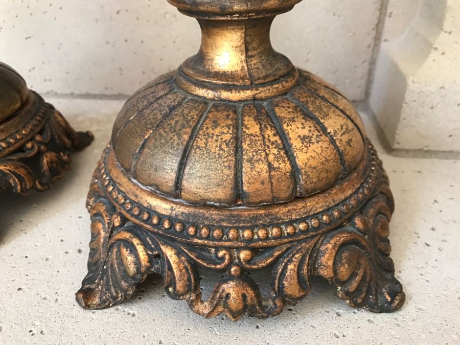 Set Of 4 Large Candle Holders [Photo 7]