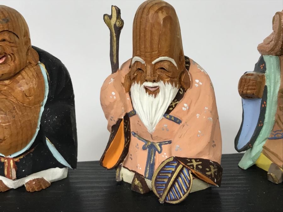 small asian figurines