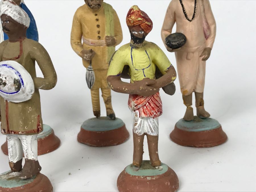 Collection Of Small Hand Painted Middle Eastern Figurines [Photo 6]
