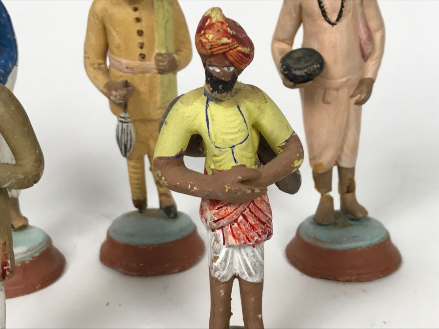 Collection Of Small Hand Painted Middle Eastern Figurines [Photo 5]