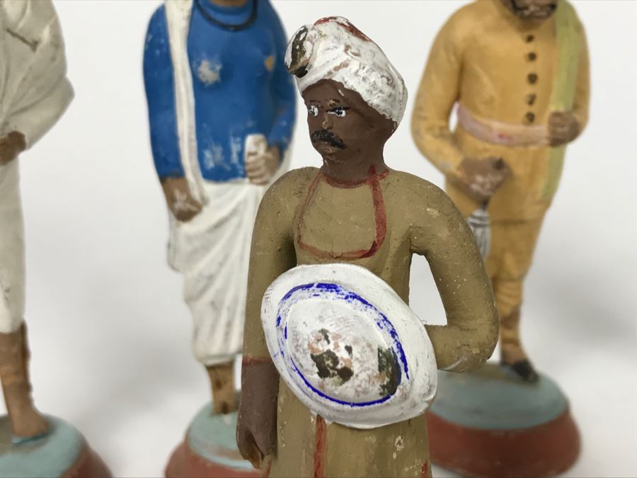 Collection Of Small Hand Painted Middle Eastern Figurines [Photo 4]