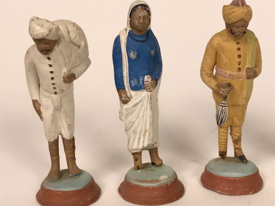 Collection Of Small Hand Painted Middle Eastern Figurines [Photo 10]
