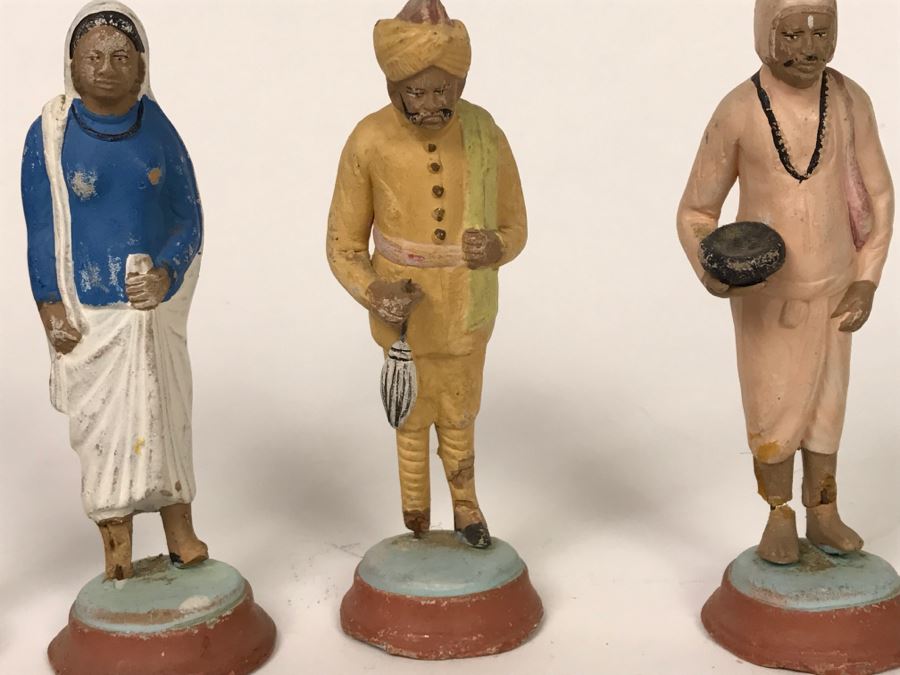 Collection Of Small Hand Painted Middle Eastern Figurines [Photo 9]