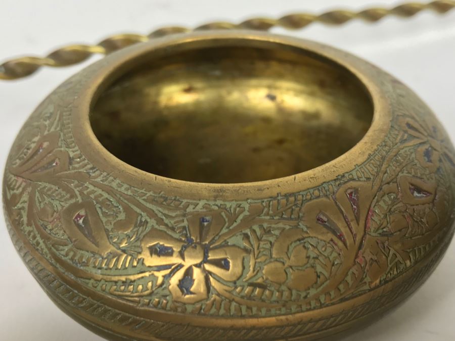 Brass Items Incense Burners Made In India [Photo 8]