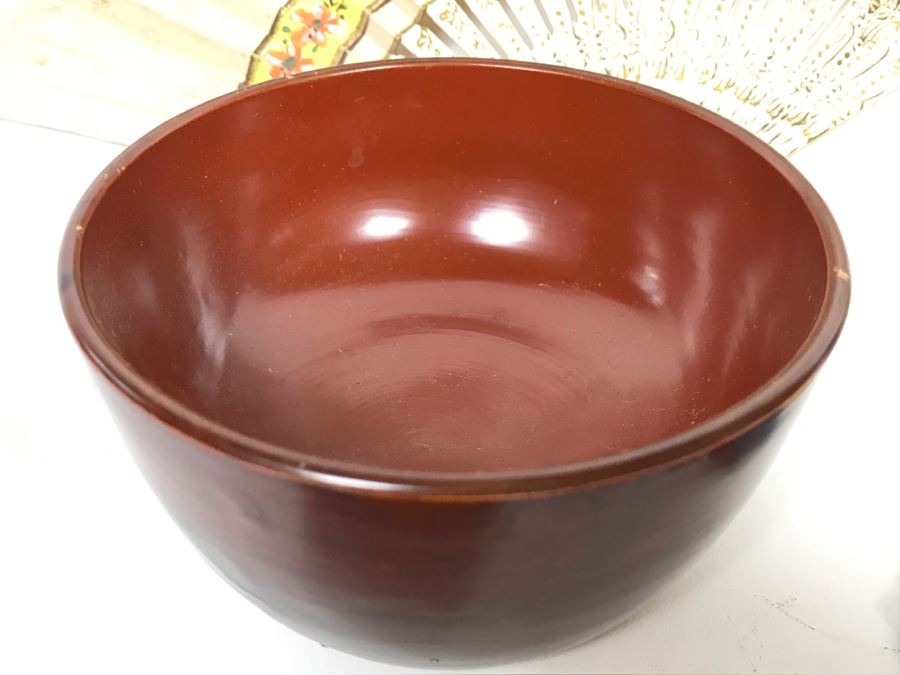 Vintage Lot Featuring Old Clown Doll, Vintage Fan, Vintage Playing Cards Case And Other Items [Photo 13]