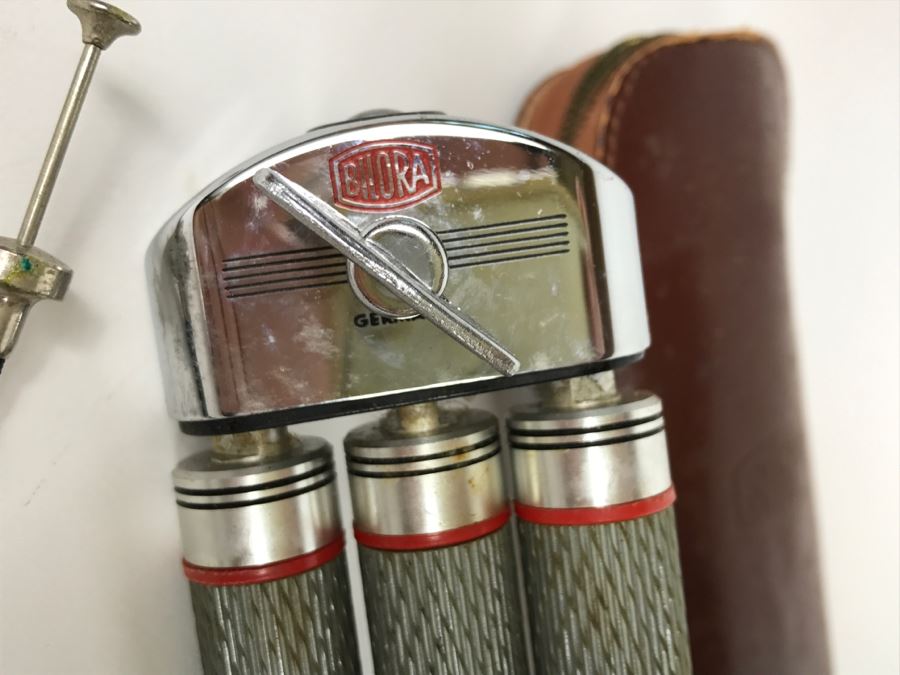 High Quality Biloret 2017 Telescoping Tripod With Leather Carrying Case Germany [Photo 6]