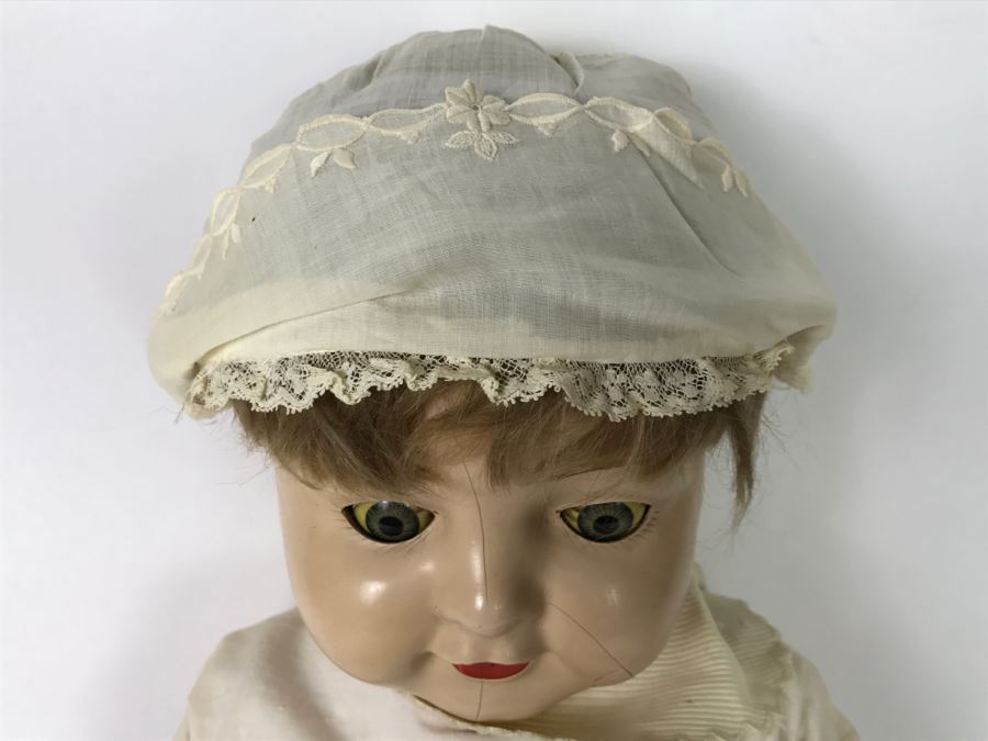 Antique 1917-1922 Zaiden Composition Doll By Colonial Toy Mfg Co - See Photos For Condition [Photo 8]