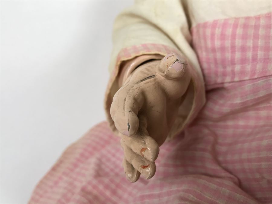 Antique 1917-1922 Zaiden Composition Doll By Colonial Toy Mfg Co - See Photos For Condition [Photo 11]